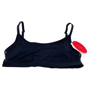 Parade‎ Women's Black Mesh Detail Lounge Bralette Bra Size XS